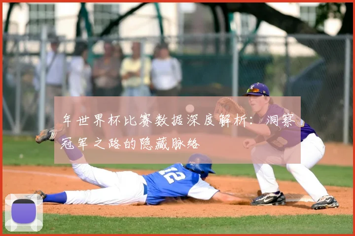 年世界杯比赛数据深度解析：洞察冠军之路的隐藏脉络